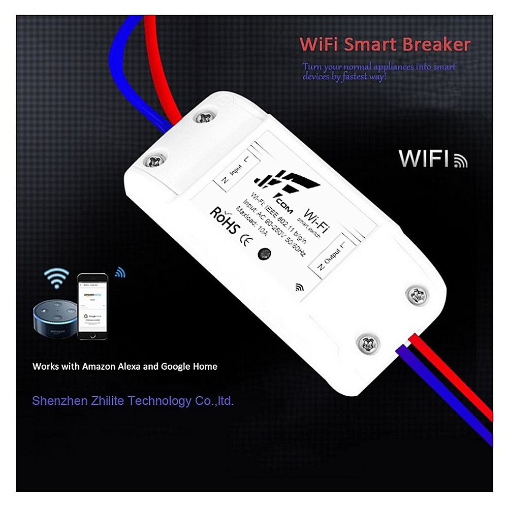 Jwcom Smart Interruptor Wifi SA-01 Automação Residencial Alexa/Google