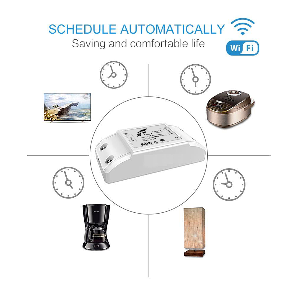 Jwcom Smart Interruptor Wifi SA-01 Automação Residencial Alexa/Google