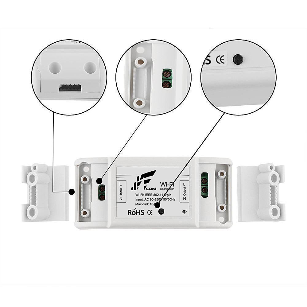 Jwcom Smart Interruptor Wifi SA-01 Automação Residencial Alexa/Google
