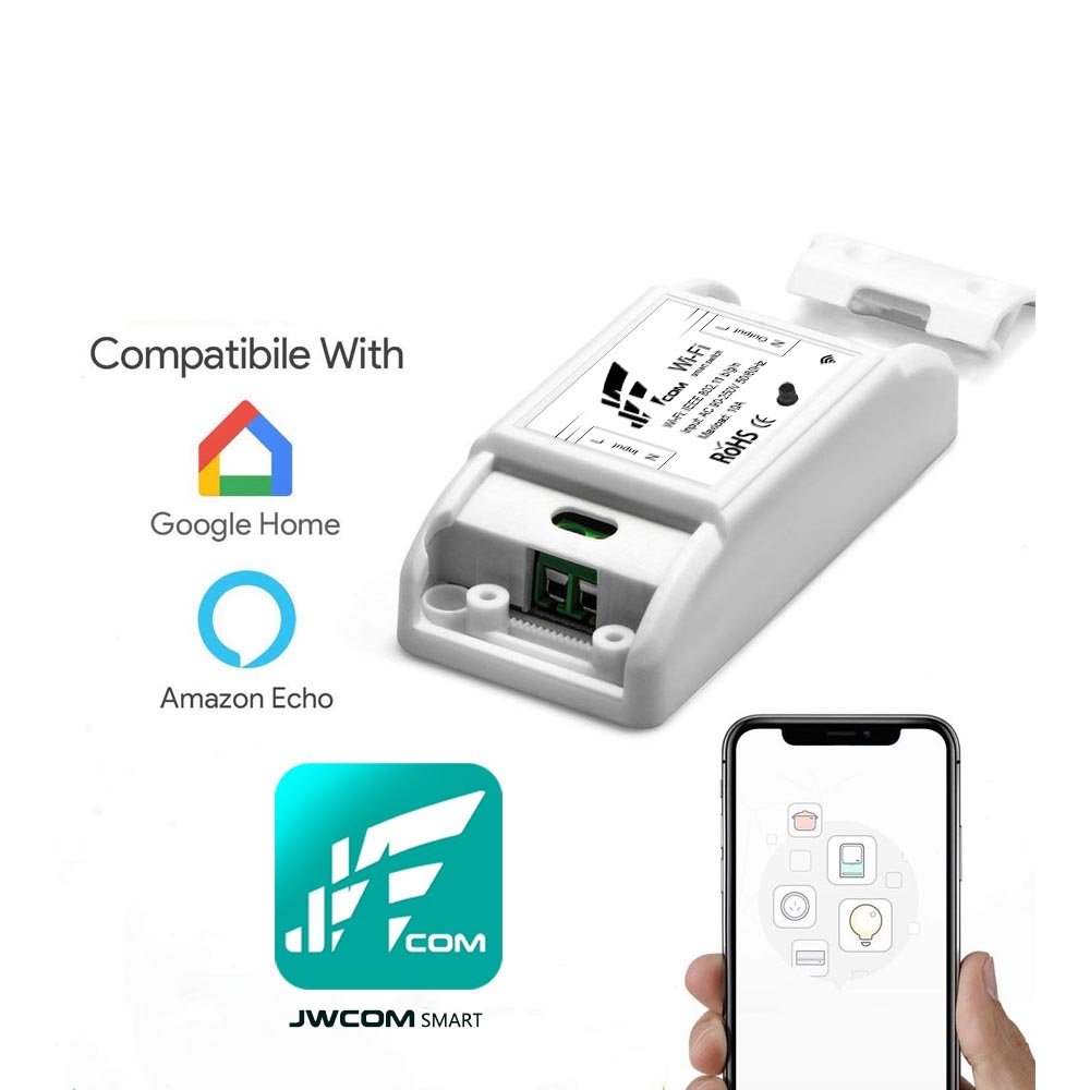 Jwcom Smart Interruptor Wifi SA-01 Automação Residencial Alexa/Google