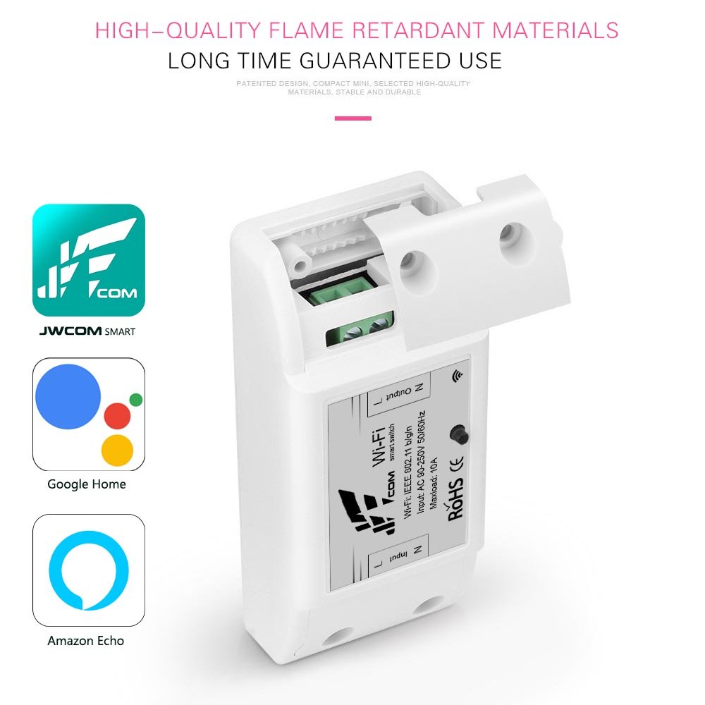 Jwcom Smart Interruptor Wifi SA-01 Automação Residencial Alexa/Google