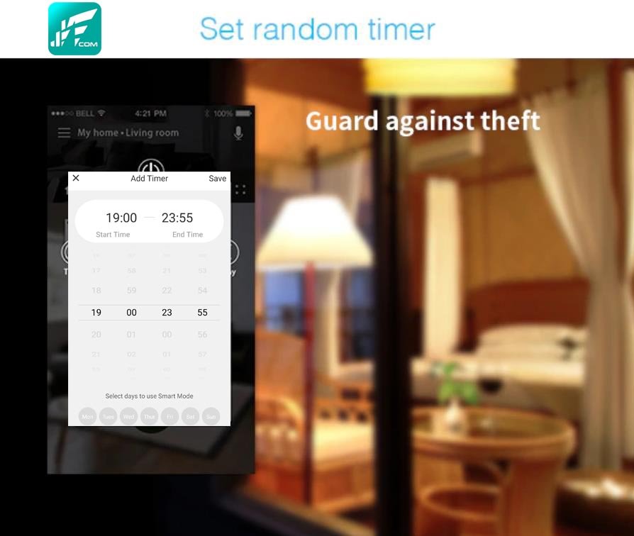 Tomada Inteligente Wifi Jwcom Smart SA-B2 Alexa e Google Home