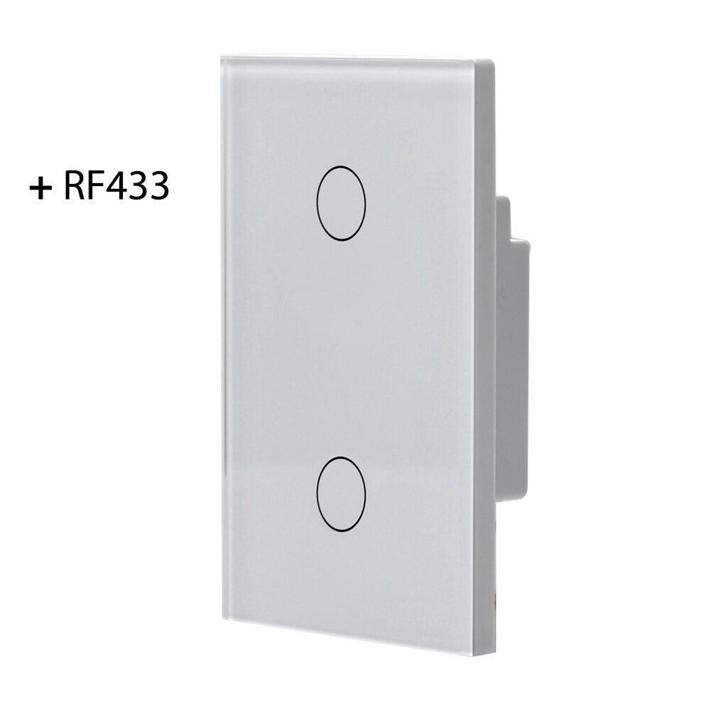 Interruptor Inteligente ZigBee 2 Botão-touch Parede SA-ZG168B