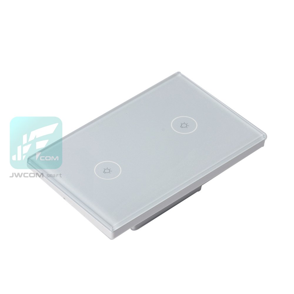 Interruptor Inteligente ZigBee 2 Botão-touch Parede SA-ZG168B