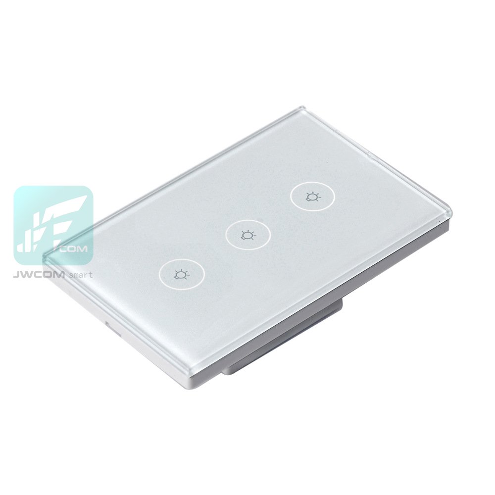 Interruptor Inteligente ZigBee 3 Botão-touch Parede SA-ZG168C