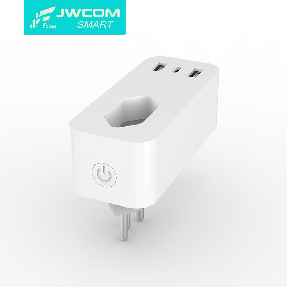 Tomada Inteligente Wifi Jwcom Smart SA-C318-G16 Alexa e Google Home