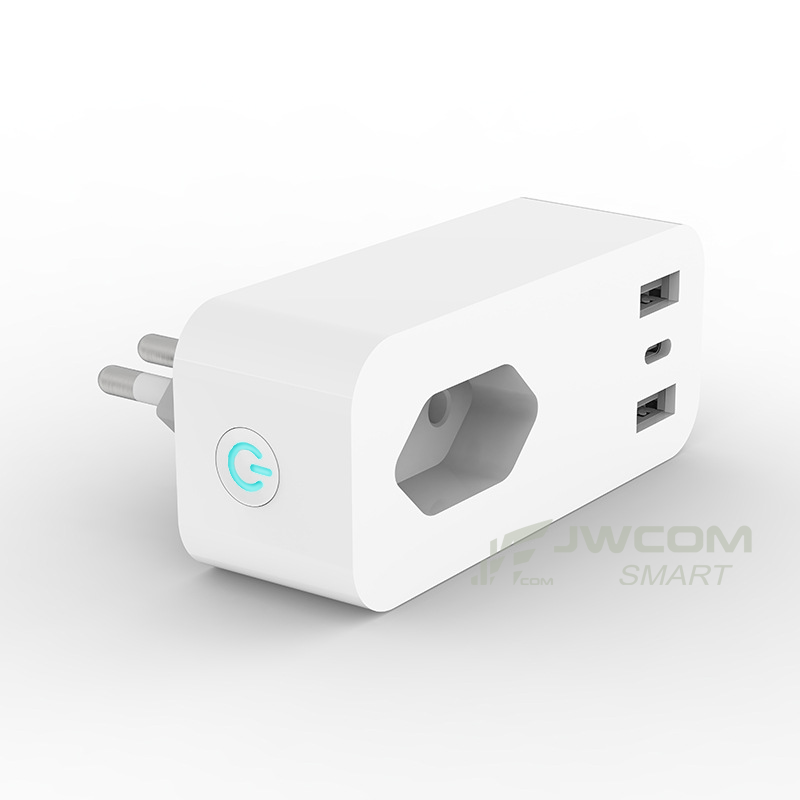 Tomada Inteligente Wifi Jwcom Smart SA-C318-G16 Alexa e Google Home