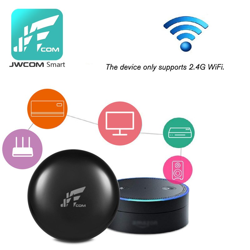Controle Remoto Inteligente Wifi-IR Jwcom Smart Alexa e Google Home
