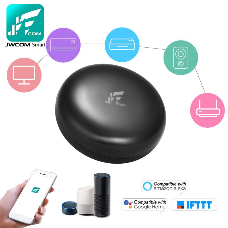 Controle Remoto Inteligente Wifi-IR Jwcom Smart Alexa e Google Home