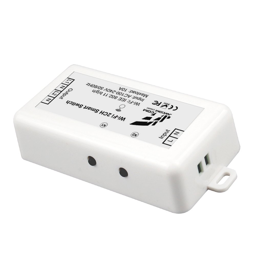 Jwcom Smart Interruptor Wifi SA-2CH Automação Residencial Alexa/Google