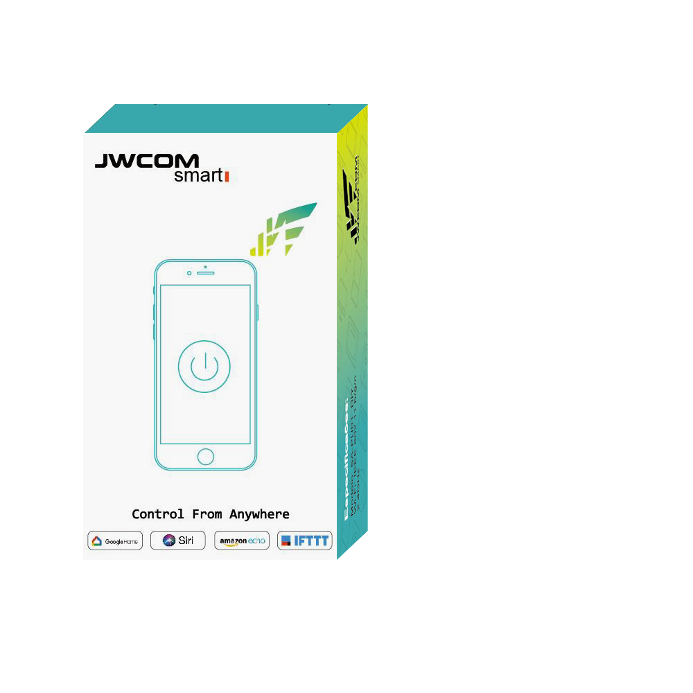 Jwcom Smart Interruptor Wifi Mini Diy SA-PU01 -Pulso Alexa/Google Home