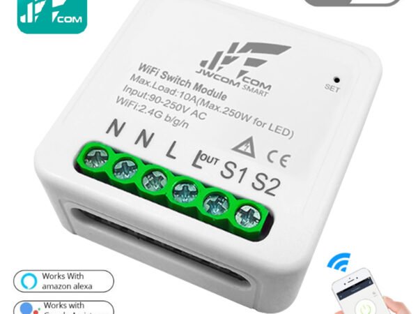 Jwcom Smart Interruptor Wifi Mini Diy SA-SM12B Alexa/Google Home