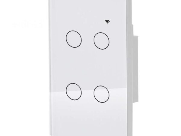 Interruptor Inteligente Wifi 4 Botões JWCOM SMART - SA-RF268D (Touch Parede) (cópia)
