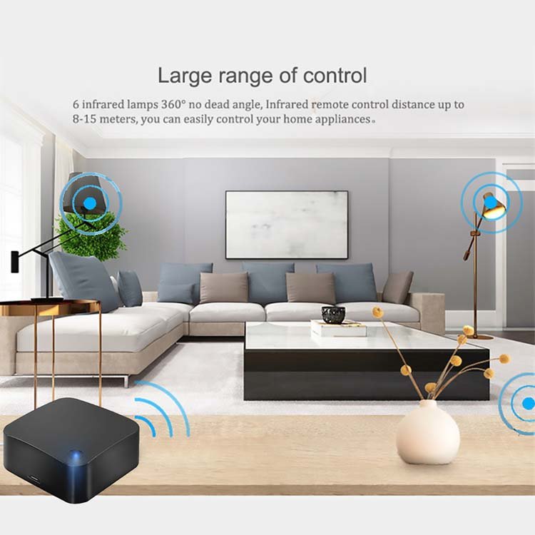 Controle Remoto Universal Inteligente Wifi-IR Jwcom SA-R4 Smart Alexa e Google Home