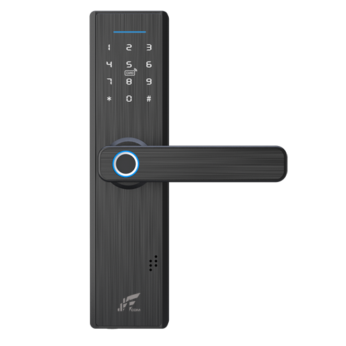 Fechadura Digital Inteligente Biométrica Senha Wi-fi Cartão SA-FD01