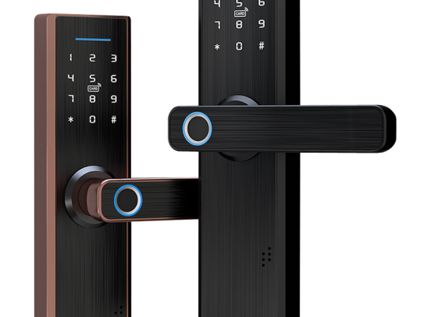 Fechadura Digital Inteligente Biométrica Senha Wi-fi Cartão SA-FD01