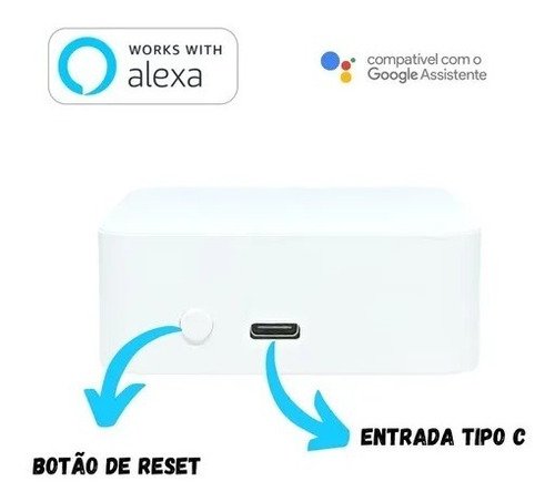 Hub Bridge Central Zigbee Automação Residencial Sensor Jwcom (SA-ZG01)