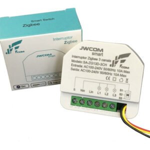 Mini Zigbee Inteligente Jwcom Smart SA-ZG13-3CH (Alexa Google Siri)