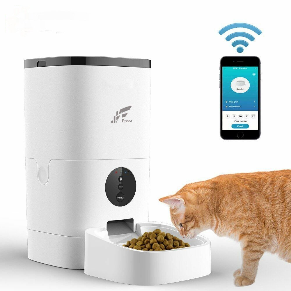 Alimentador Automático para Animais de Estimação JWCOM SMART JW4L-W