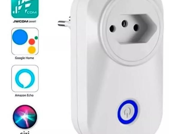 Tomada Inteligente Liga E Desliga Via Aplicativo Alexa SA-021N