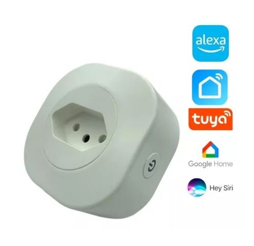 Tomada Inteligente Wifi Smart SA-024N Home Alexa Siri Google 10a