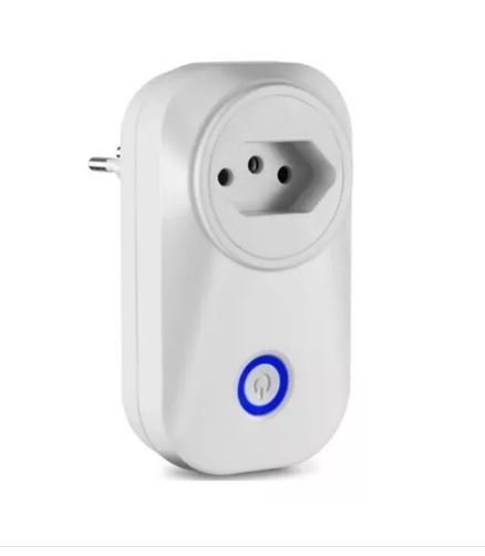 Tomada Inteligente Liga E Desliga Via Aplicativo Alexa SA-021N