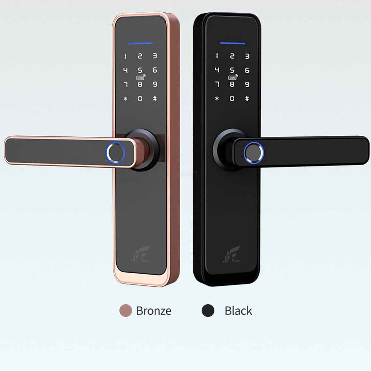 Fechadura Digital Inteligente Biométrica Senha Wi-fi Cartão SA-FD02