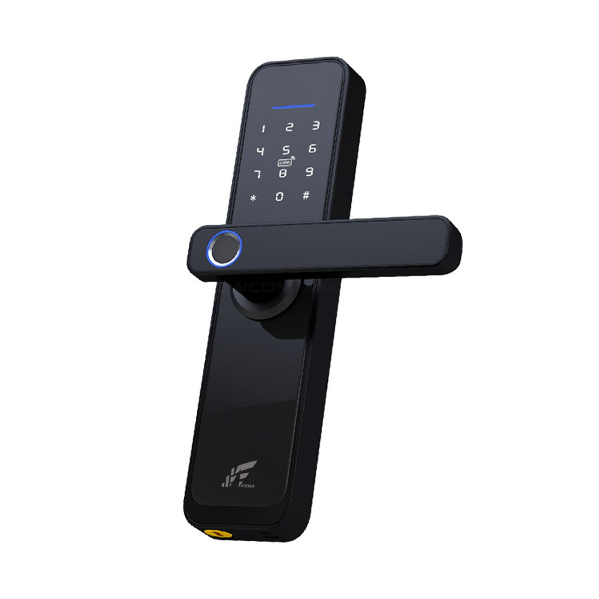 Fechadura Digital Inteligente Biométrica Senha Wi-fi Cartão SA-FD02