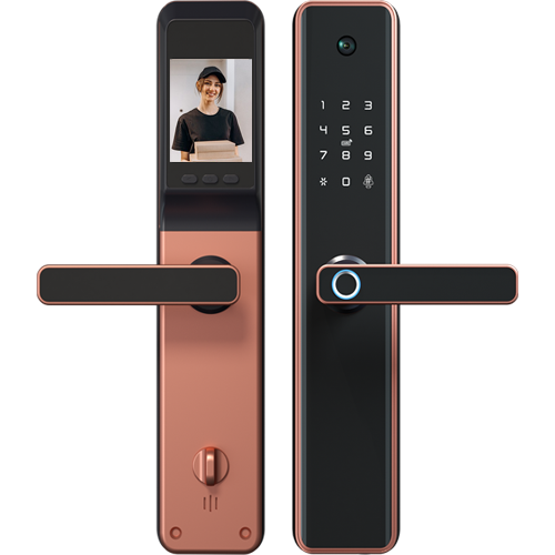 Fechadura Digital Inteligente Biométrica Senha Wi-fi Cartão SA-FD03V