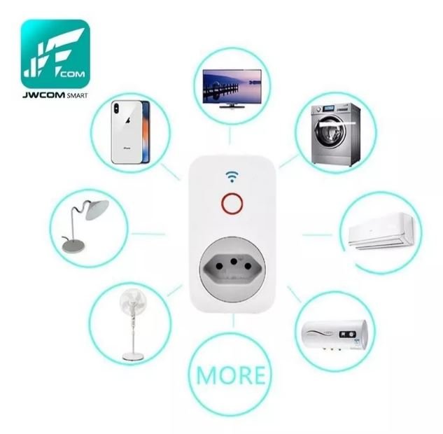 Tomada Inteligente Wifi Smart Alexa Google Home Siri SA-A6