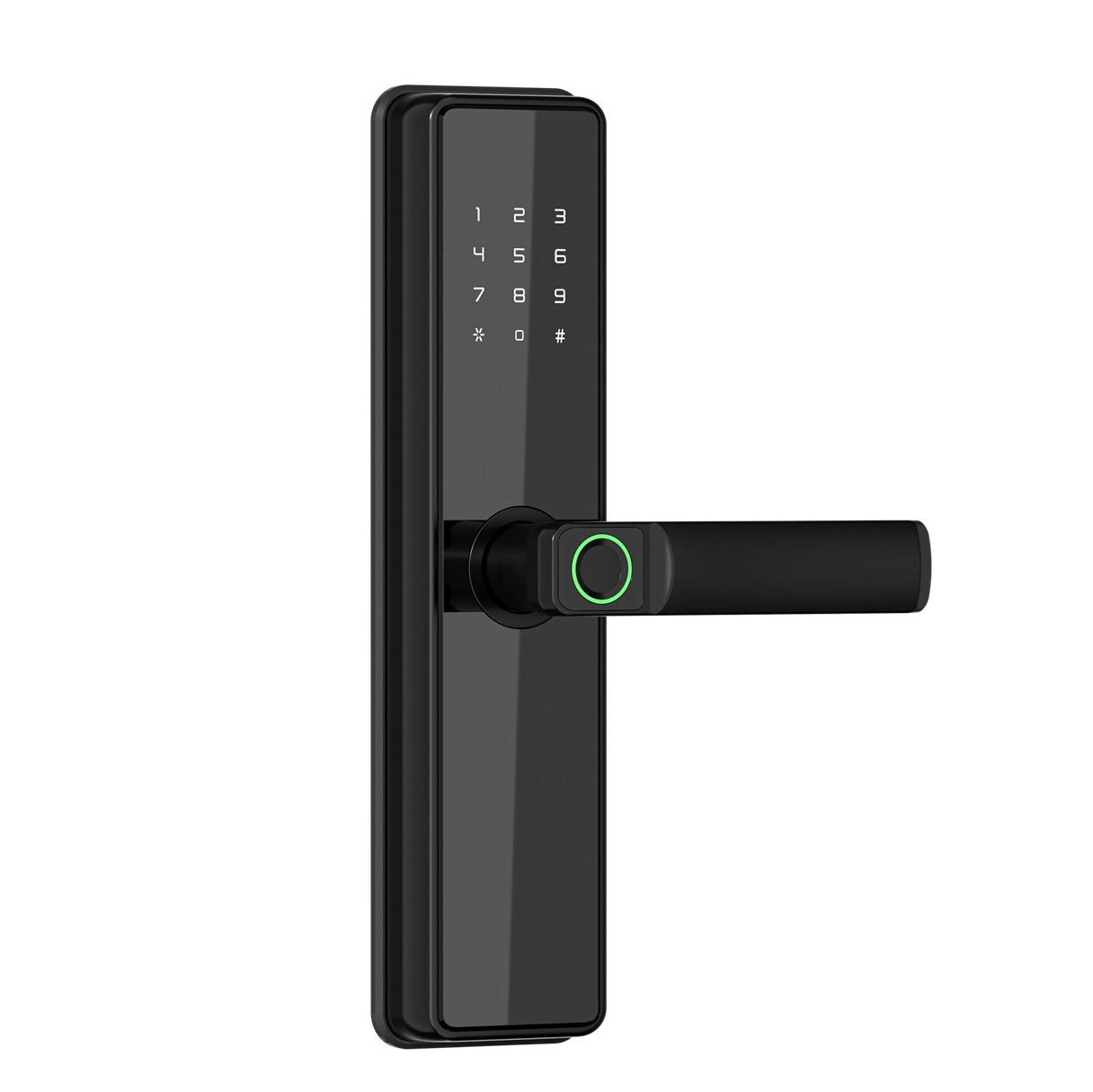 Fechadura Digital Inteligente Biométrica Senha Wi-fi Cartão SA-FD07