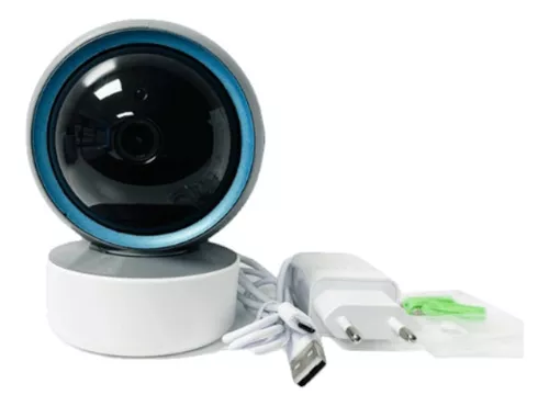 Câmera Inteligente Jwcom Smart Com Visão Noturna 2mp Hd S/Fio Wifi  SA-CAM03