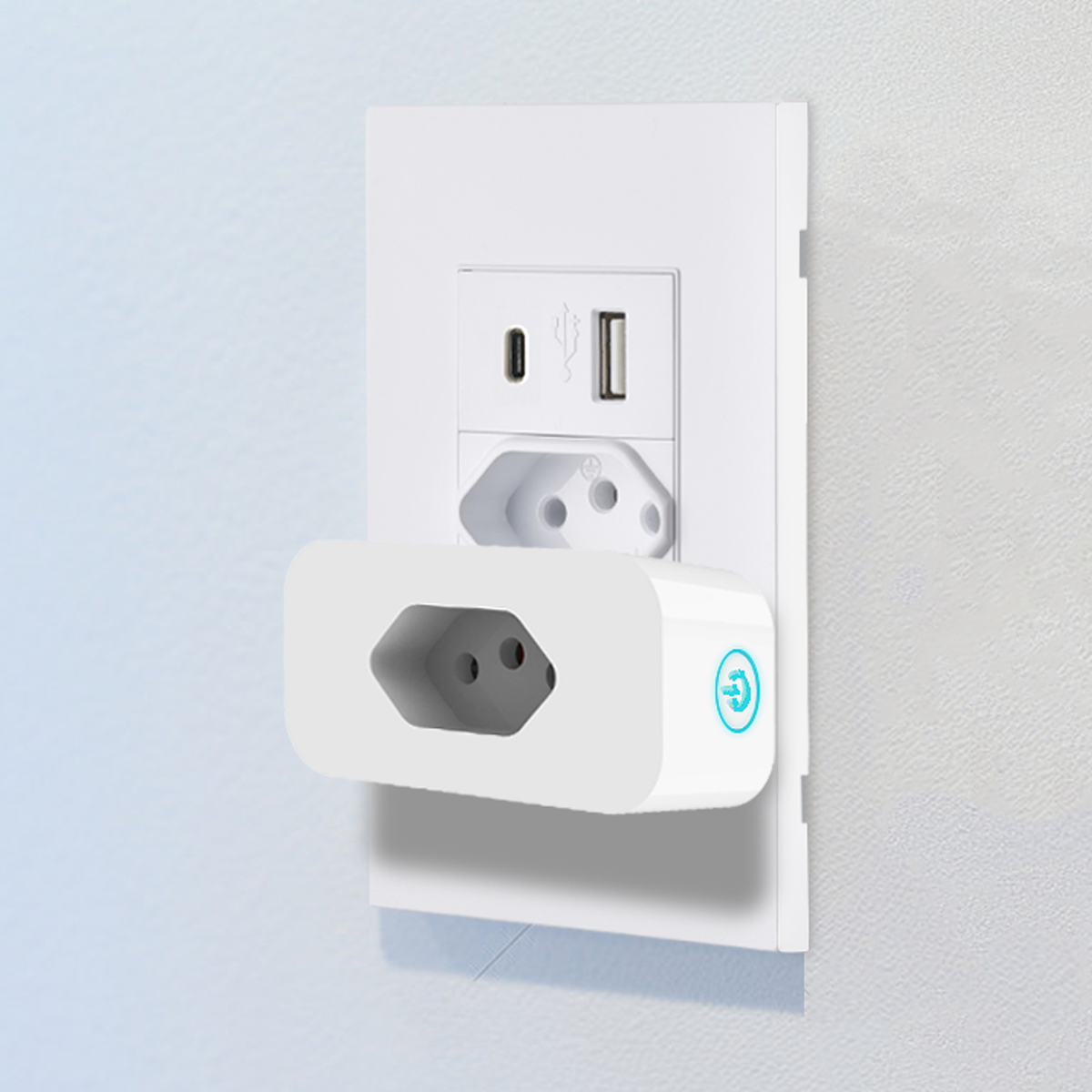 Tomada Inteligente Wifi Jwcom Smart SA-026N-G20A Compatível com Alexa e Google Home