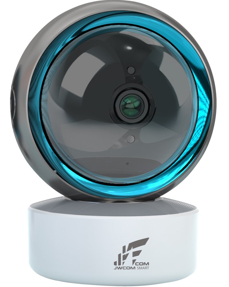 Câmera Inteligente Jwcom Smart Com Visão Noturna 2mp Hd S/Fio Wifi  SA-CAM03