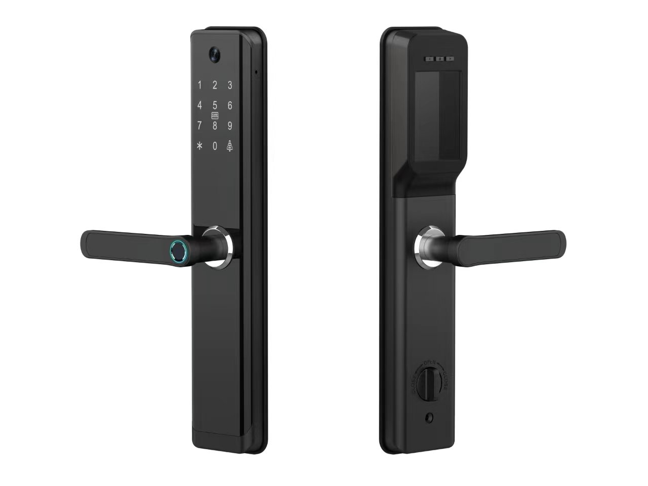 Fechadura Digital Inteligente Biométrica Senha Wi-fi Cartão SA-FDH12