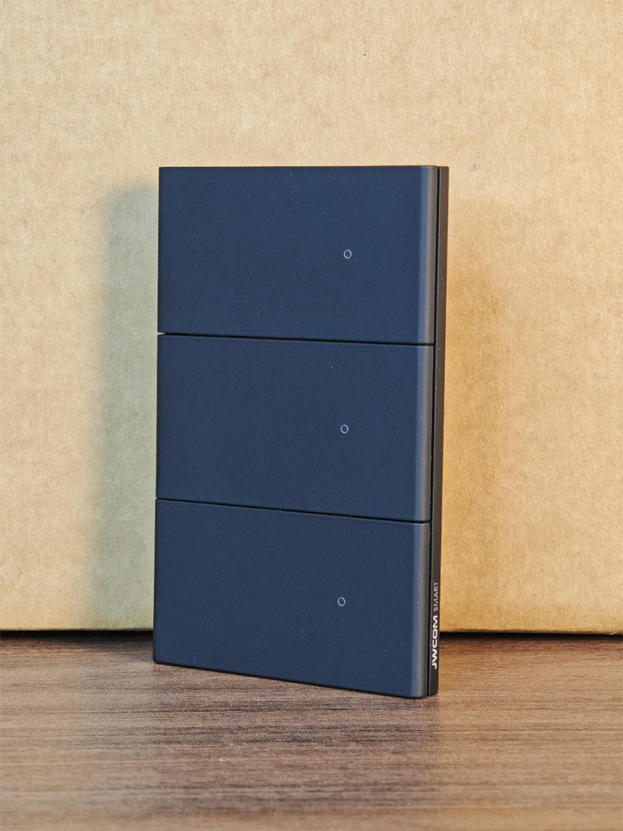 Interruptor Inteligente Tecla Física 3 Botões Wifi Jwcom