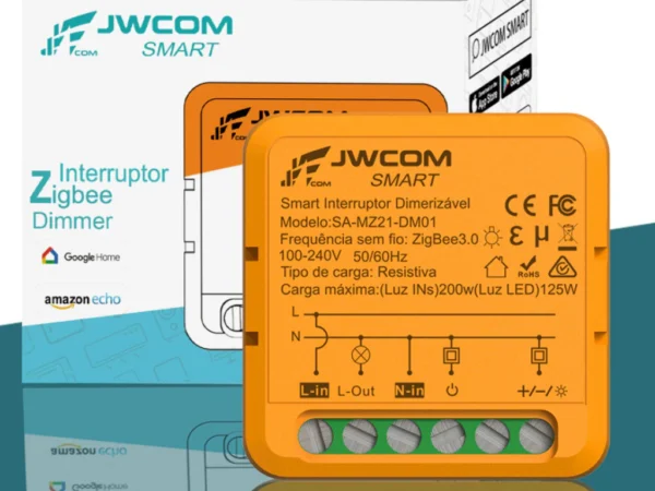 Mini Módulo Relé Interruptor Dimerizável Zigbee