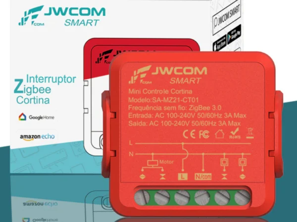 Mini Módulo Relé Interruptor Zigbee Cortina Inteligente