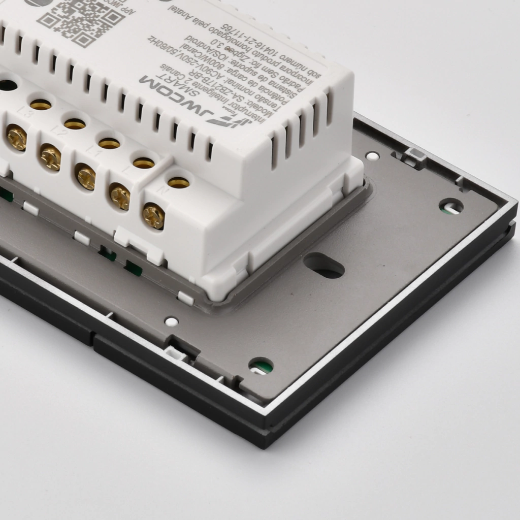 Interruptor Inteligente Tecla Física 3 Botões Zigbee Jwcom SA-ZB217C - Imagem 3