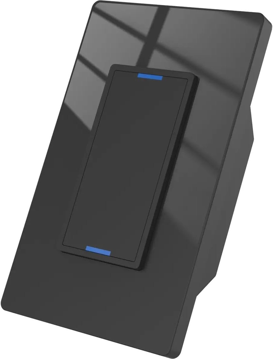 Interruptor Inteligente 2 Botões Físicos Zigbee Exige Neutro Preto 127/220v 2 Botão - SA-ZB279B-PT - Imagem 3
