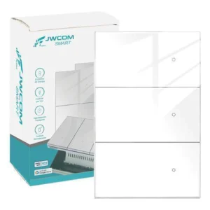 Interruptor Inteligente Tecla Física 3 Botões Zigbee Jwcom SA-ZB217C