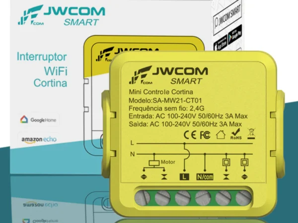 Mini Módulo Relé Interruptor Wi-fi Cortina Inteligente Smart