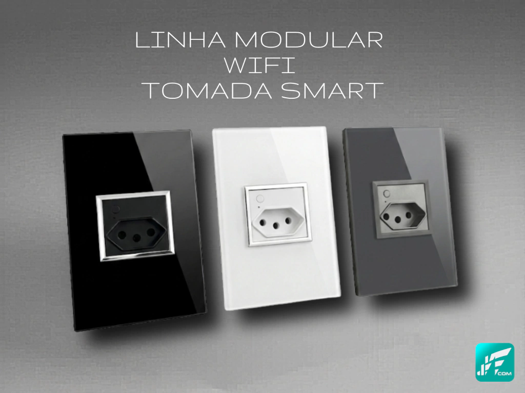 MODULO TOMADA INTELIGENTE WIFI MD-M3S JWCOM SMART - Imagem 4