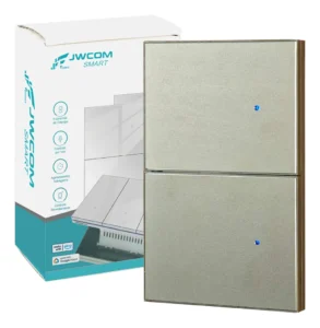 Interruptor Inteligente Tecla Física 2 Botões Zigbee Jwcom