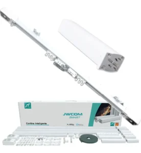 Kit Motor Cortina Inteligente Jwcom Smart Zigbee Alexa Google