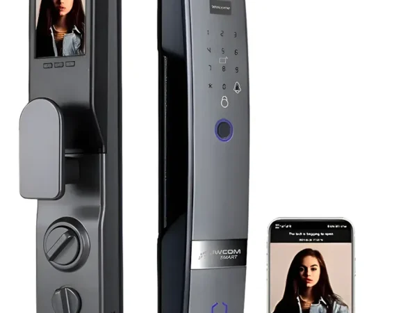 Fechadura Digital Inteligente Wi-fi Com Reconhecimento Facial