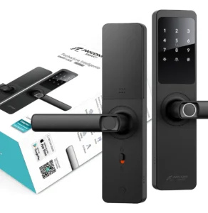 Fechadura Digital Inteligente Wifi Com Biometria Jwcom Smart