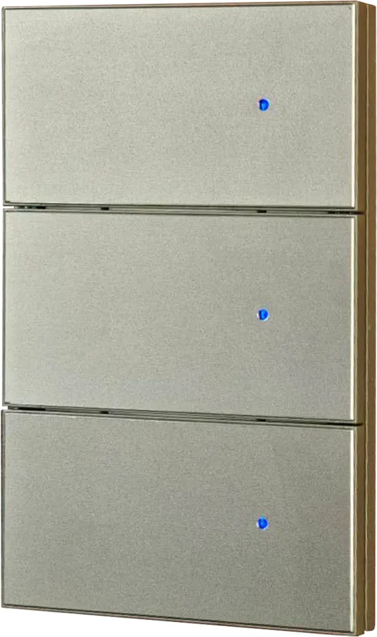 Interruptor Inteligente Tecla Física 3 Botões Zigbee Jwcom - SA-ZB218C-CP - Imagem 2