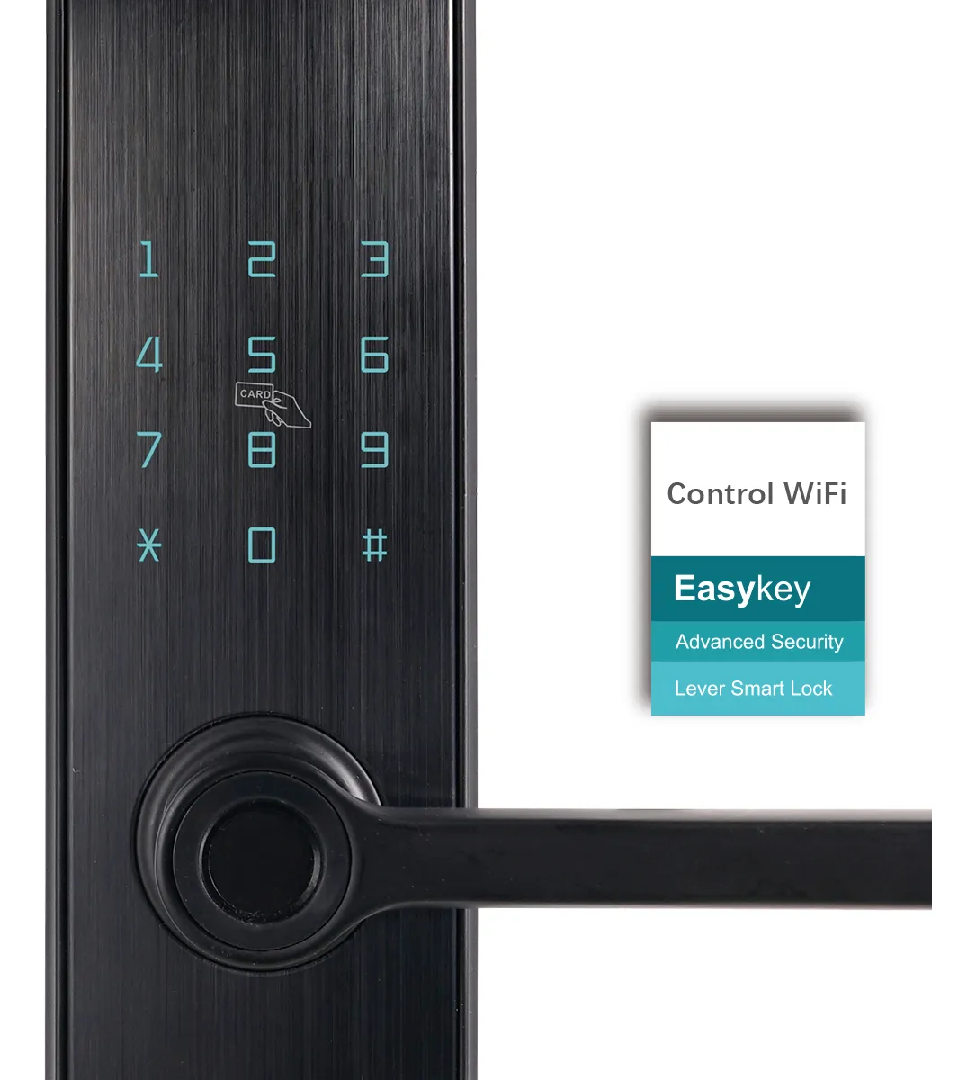 Fechadura Digital Inteligente Wifi Biometria Jwcomsmart V517 - Imagem 6