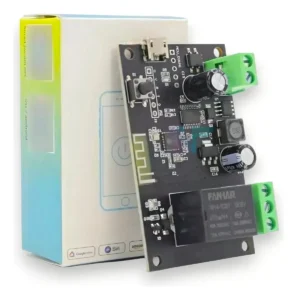 Módulo Relé Pulso Wifi Portão Garagem Inteligente JWCOM Smart SA-PU01 DIY